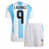 Argentinien Julian Alvarez #9 Heimtrikot Copa America 2024 Kurzarm (+ kurze hosen)